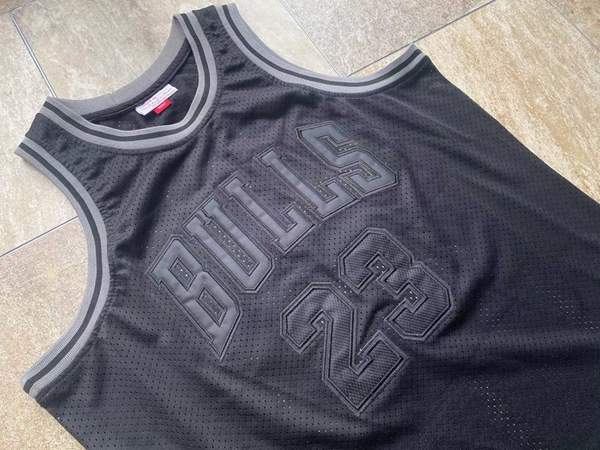 Chicago Bulls 1997/98 JORDAN #23 Black Classics Basketball Jersey 04 (Closely Stitched)