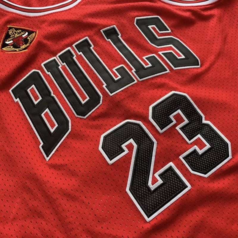 Chicago Bulls 1997/98 JORDAN #23 Red Classics Basketball Jersey (Closely Stitched)