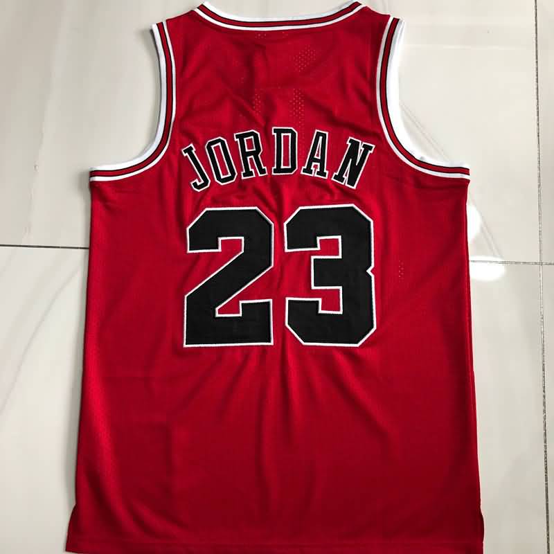 Chicago Bulls 1997/98 JORDAN #23 Red Classics Basketball Jersey 03 (Closely Stitched)