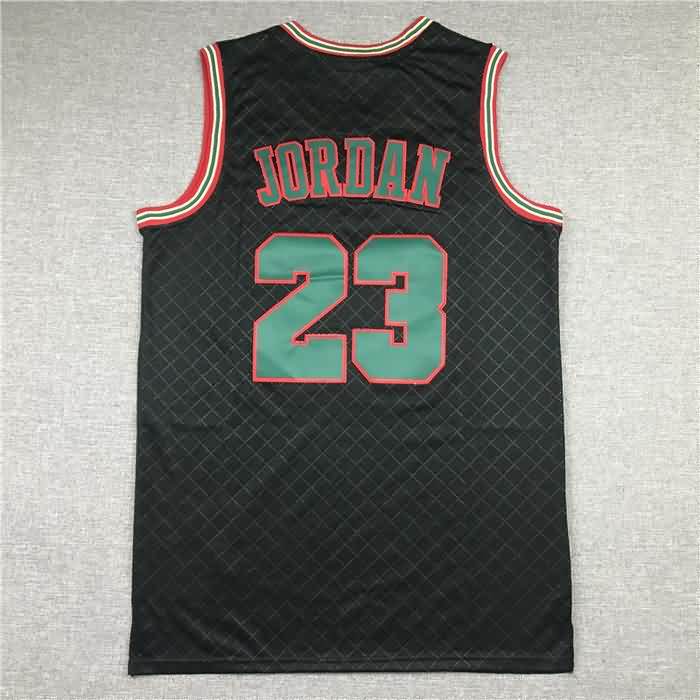 Chicago Bulls 1997/98 JORDAN #23 Black Classics Basketball Jersey 04 (Stitched)