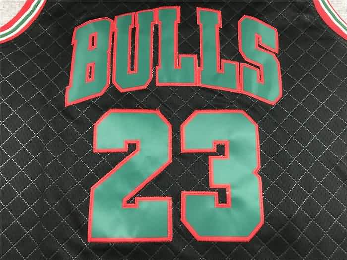 Chicago Bulls 1997/98 JORDAN #23 Black Classics Basketball Jersey 04 (Stitched)