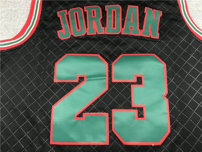 Chicago Bulls 1997/98 JORDAN #23 Black Classics Basketball Jersey 04 (Stitched)