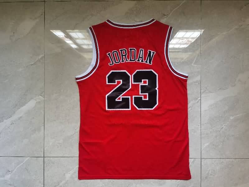 1997/98 Chicago Bulls #23 JORDAN Red Classics Basketball Jersey 02 (Stitched)