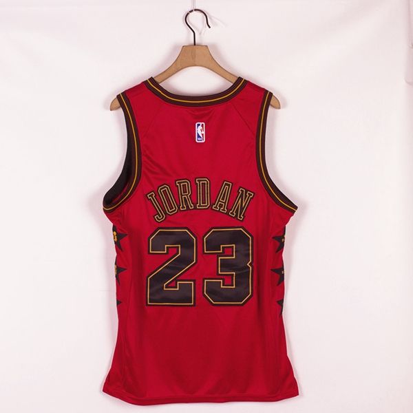 Chicago Bulls JORDAN #23 Red AJ Basketball Jersey (Stitched)