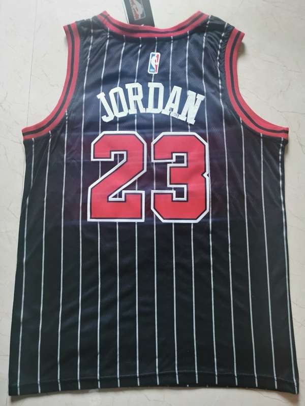 Chicago Bulls JORDAN #23 Black Classics Basketball Jersey (Stitched)