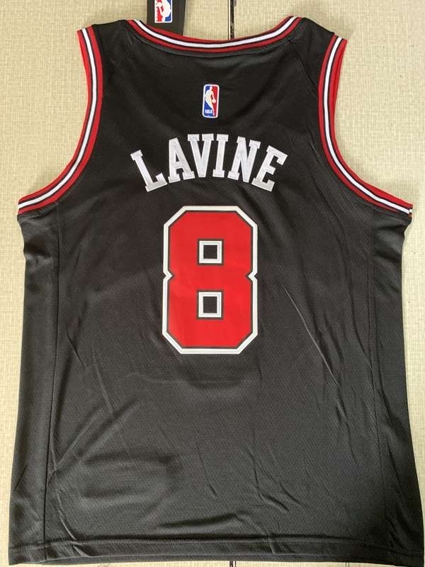 Chicago Bulls LAVINE #8 Black Classics Basketball Jersey (Stitched)