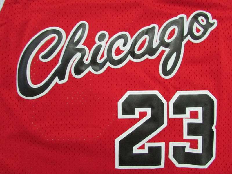 Chicago Bulls JORDAN #23 Red Classics Basketball Jersey (Stitched)