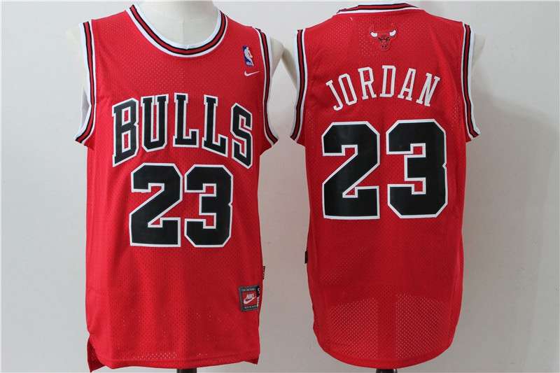 Chicago Bulls JORDAN #23 Red Classics Basketball Jersey 04 (Stitched)