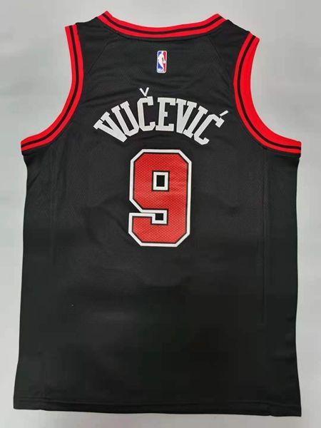 Chicago Bulls BULLS #9 Black Basketball Jersey (Stitched)