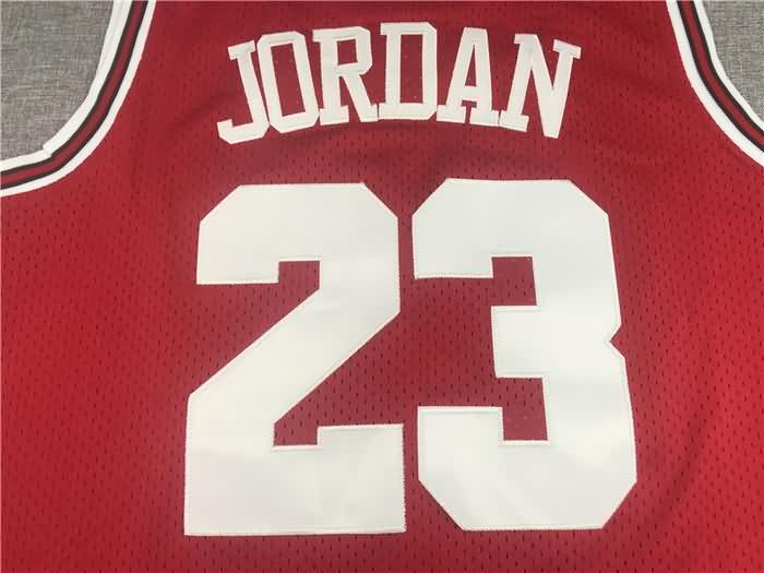 Chicago Bulls JORDAN #23 Red Basketball Jersey (Stitched)