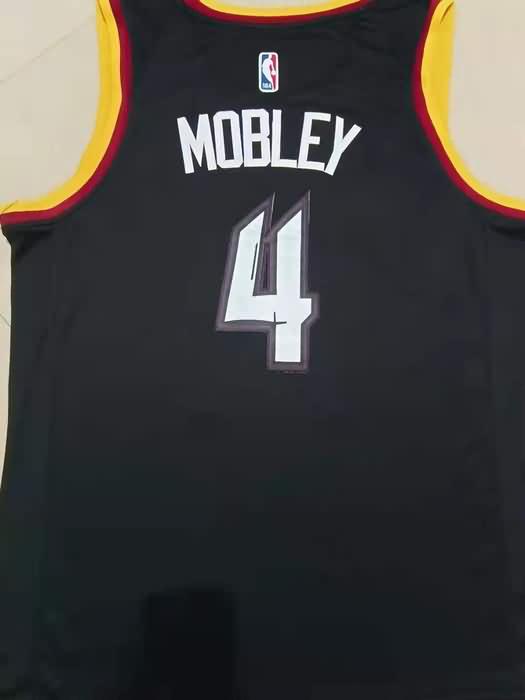 Cleveland Cavaliers 20/21 MOBLEY #4 Black Basketball Jersey (Stitched)