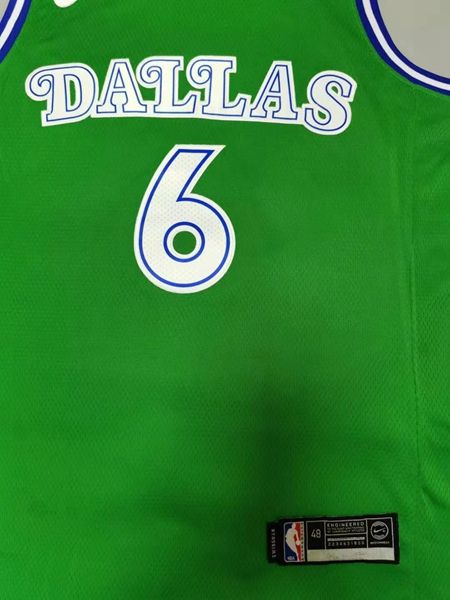 Dallas Mavericks 20/21 PORZINGIS #6 Green Basketball Jersey (Stitched)