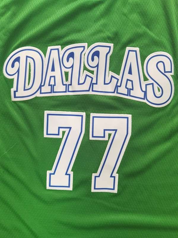 Dallas Mavericks 20/21 DONCIC #77 Green Basketball Jersey (Stitched)