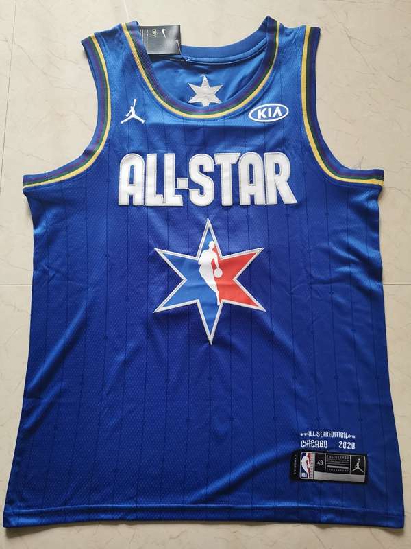 Dallas Mavericks 2020 DONCIC #77 Blue All Star Basketball Jersey (Stitched)