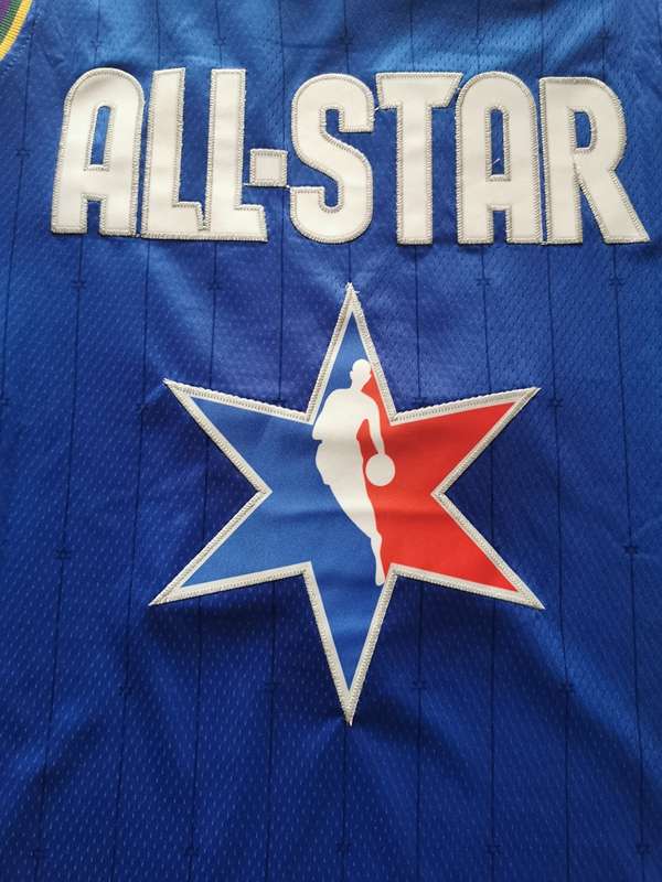 Dallas Mavericks 2020 DONCIC #77 Blue All Star Basketball Jersey (Stitched)