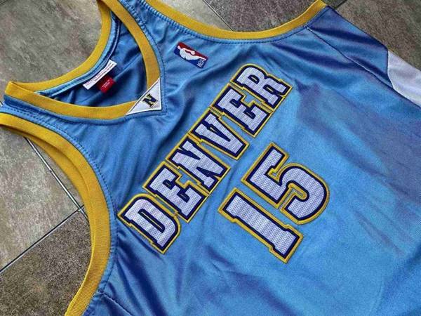 Denver Nuggets 2003/04 ANTHONY #15 Blue Classics Basketball Jersey (Closely Stitched)