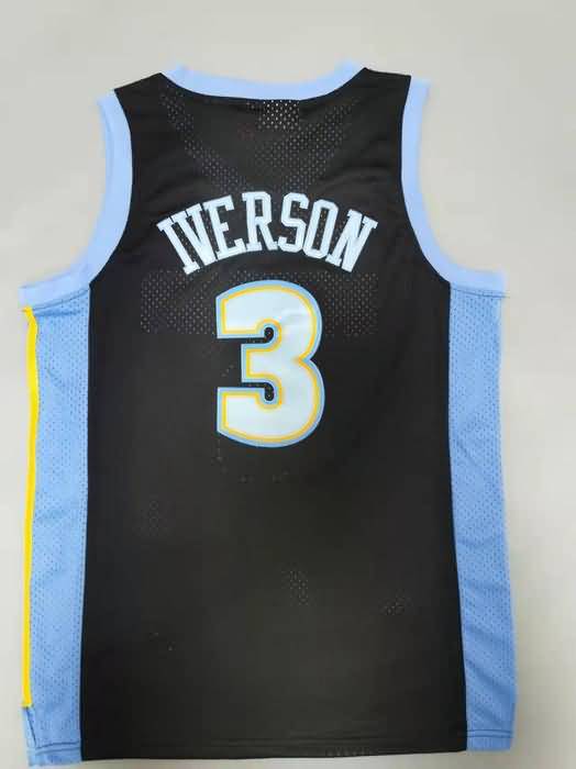 Denver Nuggets 2006/07 IVERSON #3 Black Classics Basketball Jersey 02 (Stitched)