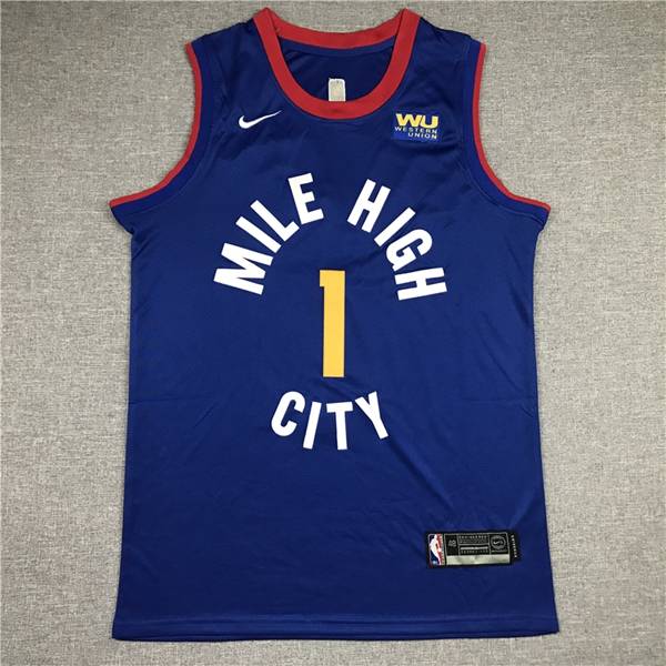 Denver Nuggets 20/21 PORTER JR. #1 Blue Basketball Jersey (Stitched)