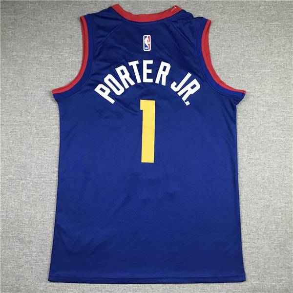 Denver Nuggets 20/21 PORTER JR. #1 Blue Basketball Jersey (Stitched)