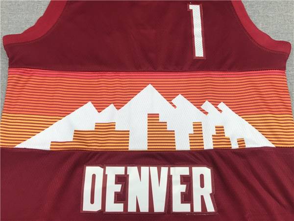 Denver Nuggets 20/21 PORTER JR. #1 Red City Basketball Jersey (Stitched)