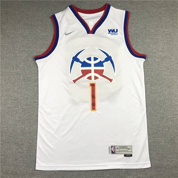 Denver Nuggets 20/21 PORTER JR. #1 White Basketball Jersey (Stitched)