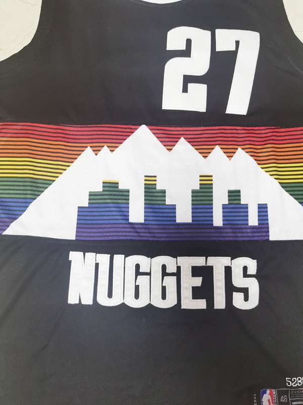 Denver Nuggets 2020 MURRAY #27 Black City Basketball Jersey (Stitched)