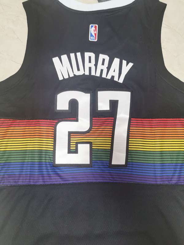 Denver Nuggets 2020 MURRAY #27 Black City Basketball Jersey (Stitched)