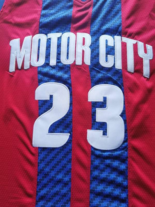 Detroit Pistons 2020 GRIFFIN #23 Red City Basketball Jersey (Stitched)