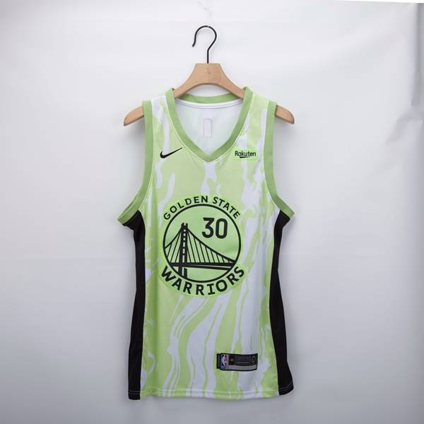 Golden State Warriors 20/21 CURRY #30 Green Basketball Jersey (Stitched)