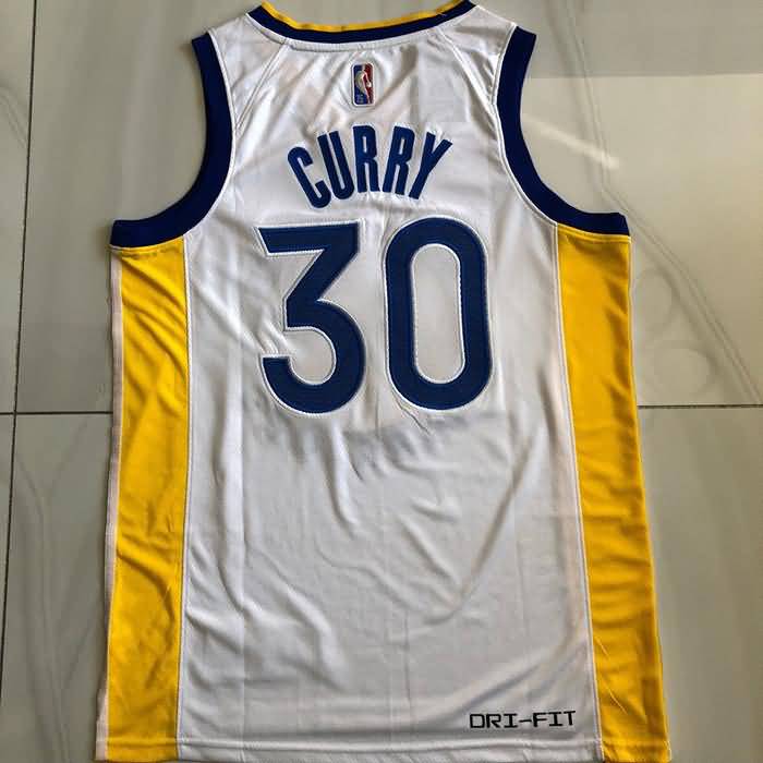 Golden State Warriors 21/22 CURRY #30 White Basketball Jersey (Closely Stitched)