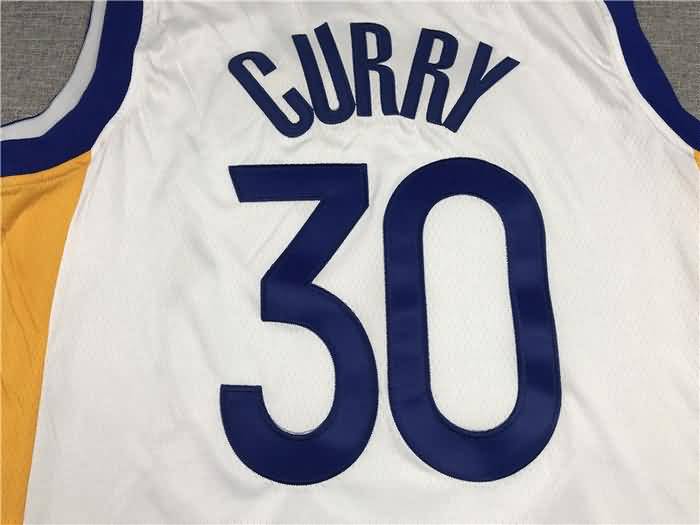 Golden State Warriors 21/22 CURRY #30 White Basketball Jersey (Stitched)