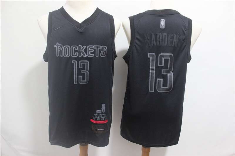 Houston Rockets 2019 HARDEN #13 Black MVP Basketball Jersey (Stitched)