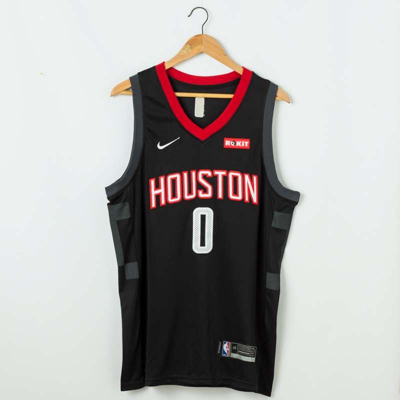 Houston Rockets 20/21 WESTBROOK #0 Black Basketball Jersey (Stitched)