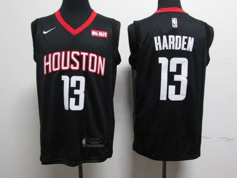 Houston Rockets 20/21 HARDEN #13 Black Basketball Jersey (Stitched)
