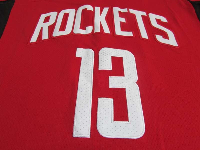 Houston Rockets 20/21 HARDEN #13 Red Basketball Jersey (Stitched)