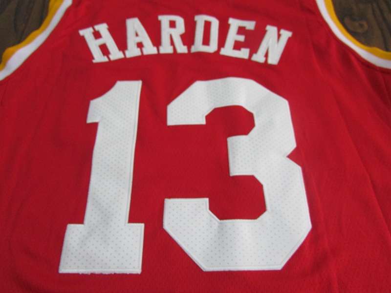 Houston Rockets 2020 HARDEN #13 Red Basketball Jersey (Stitched)