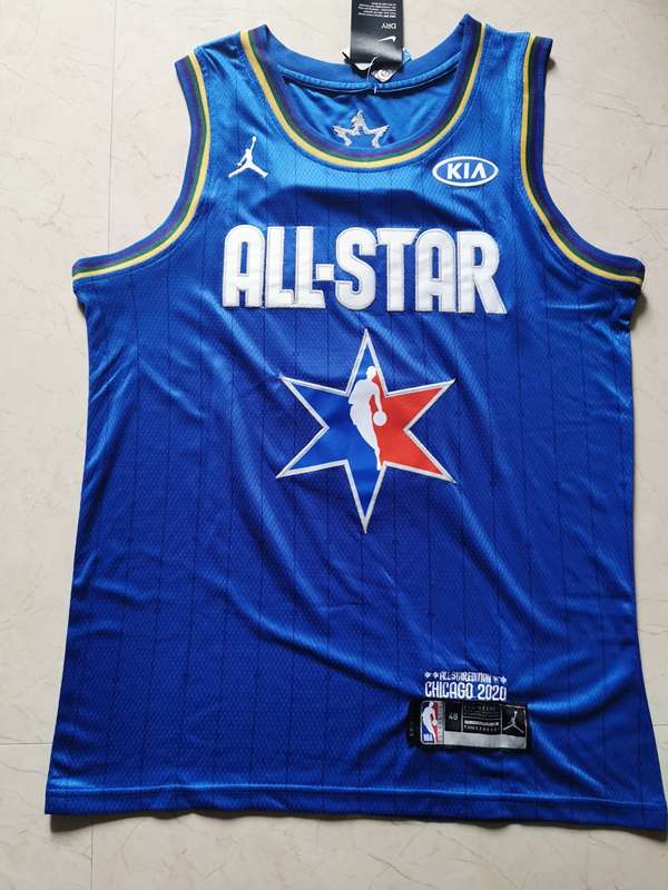 Houston Rockets 2020 HARDEN #13 Blue All Star Basketball Jersey (Stitched)