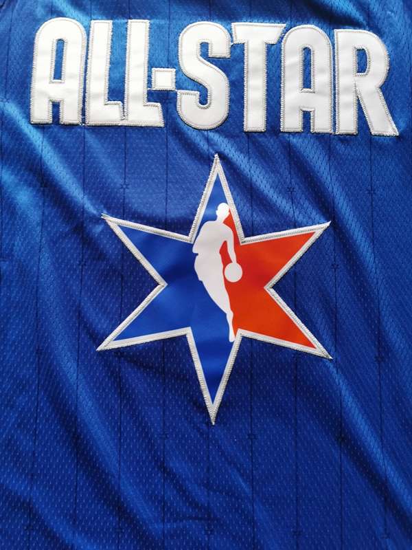 Houston Rockets 2020 HARDEN #13 Blue All Star Basketball Jersey (Stitched)