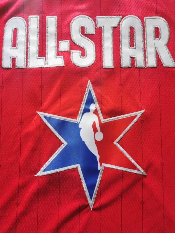 Houston Rockets 2020 HARDEN #13 Red All Star Basketball Jersey (Stitched)