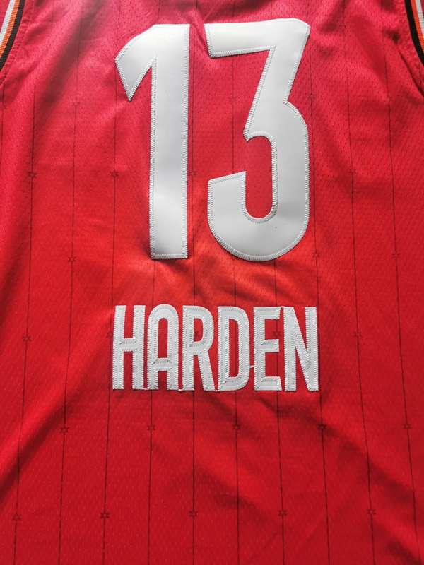 Houston Rockets 2020 HARDEN #13 Red All Star Basketball Jersey (Stitched)