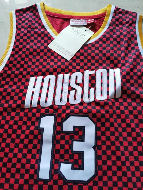 Houston Rockets HARDEN #13 Red Classics Basketball Jersey (Stitched)