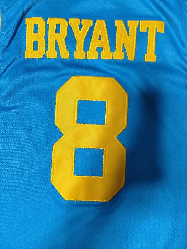 Los Angeles Lakers 2001/02 BRYANT #8 Blue Classics Basketball Jersey (Stitched)