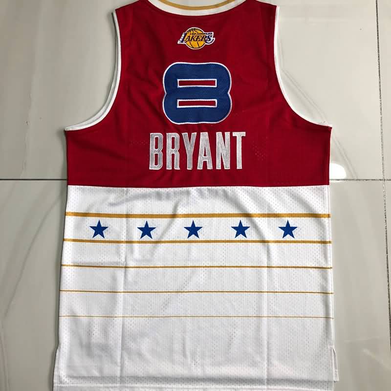 Los Angeles Lakers 2006 BRYANT #8 Red ALL-STAR Classics Basketball Jersey (Closely Stitched)