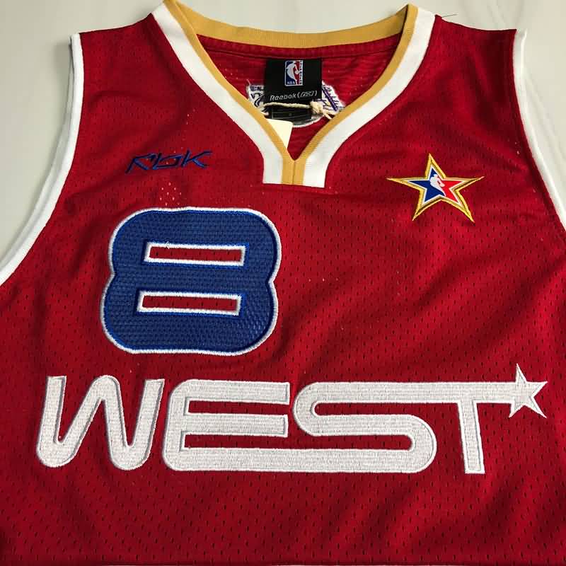 Los Angeles Lakers 2006 BRYANT #8 Red ALL-STAR Classics Basketball Jersey (Closely Stitched)