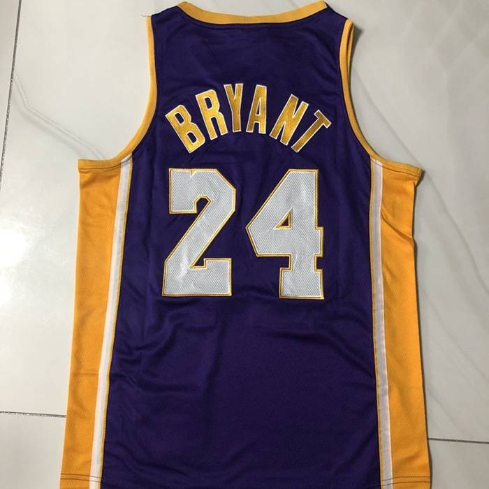 Los Angeles Lakers 2007/08 BRYANT #24 Purple Classics Basketball Jersey 03 (Closely Stitched)