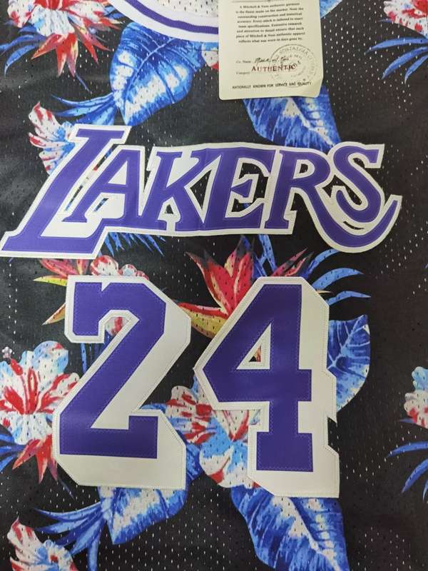 Los Angeles Lakers 2007/08 BRYANT #24 Black Classics Basketball Jersey (Stitched)