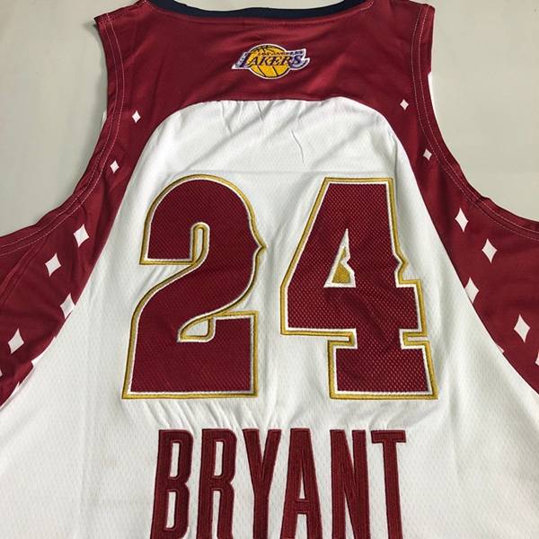 Los Angeles Lakers 2007 BRYANT #24 White All Star Classics Basketball Jersey (Closely Stitched)