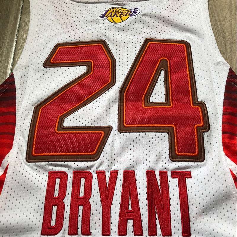 Los Angeles Lakers 2009 BRYANT #24 White All Star Classics Basketball Jersey (Closely Stitched)