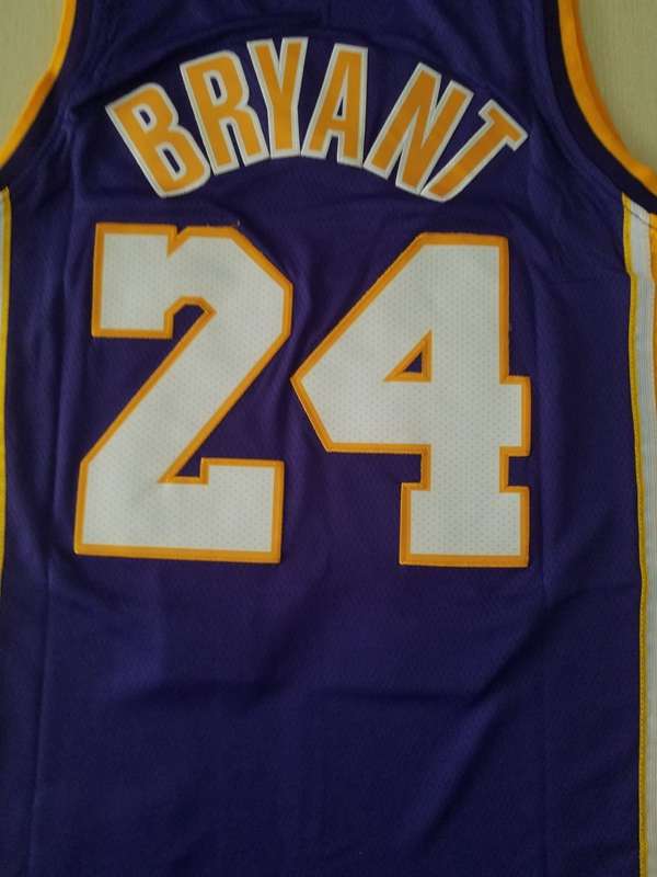 Los Angeles Lakers 2009 BRYANT #24 Purple Champion Classics Basketball Jersey (Stitched)