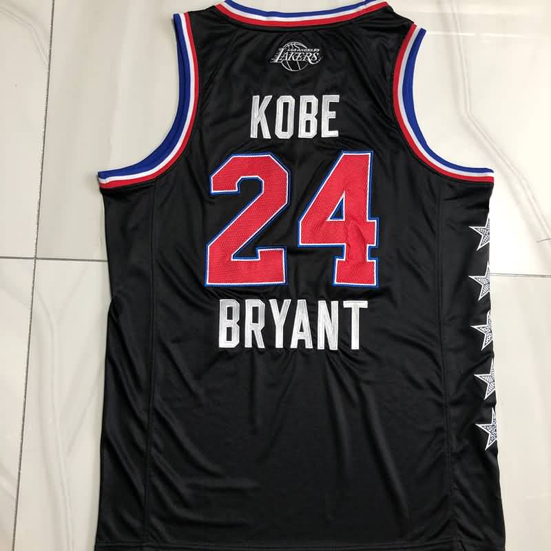 Los Angeles Lakers 2015 BRYANT #24 Black ALL-STAR Classics Basketball Jersey (Closely Stitched)